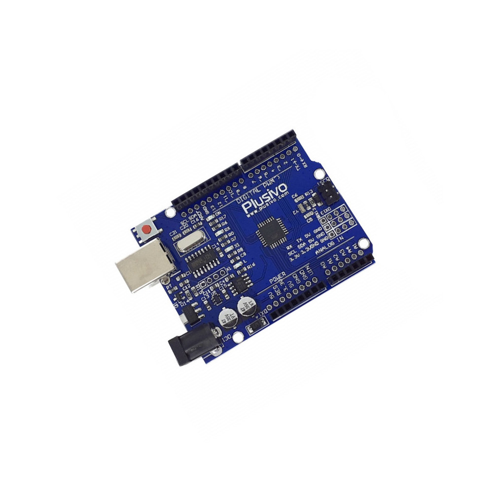 Plusivo UNO R3 Development Board (ATmega328p and CH340) + Cable