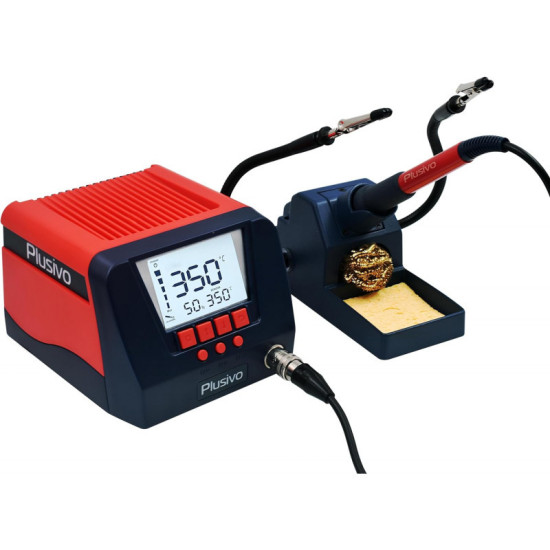 Digital Soldering Iron and Rework Station with LCD Display