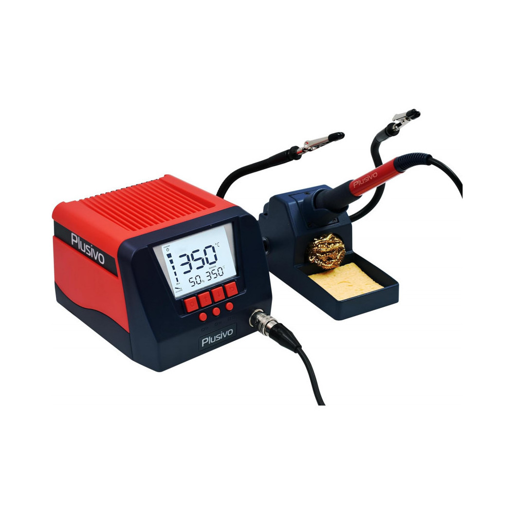 Digital Soldering Iron and Rework Station with LCD Display